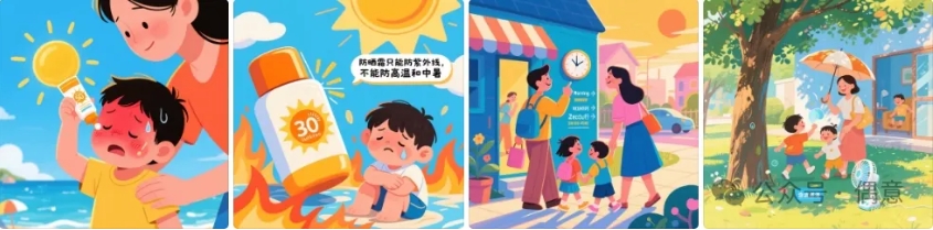 夏天防孩子中暑，这 3 个致命误区 90% 家长都在犯-偶意公众号